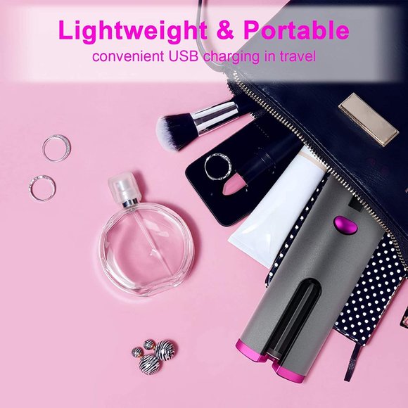 Automatic Curling Iron with LCD Display Adjustable Temperature & Timer - Picture 5 of 12